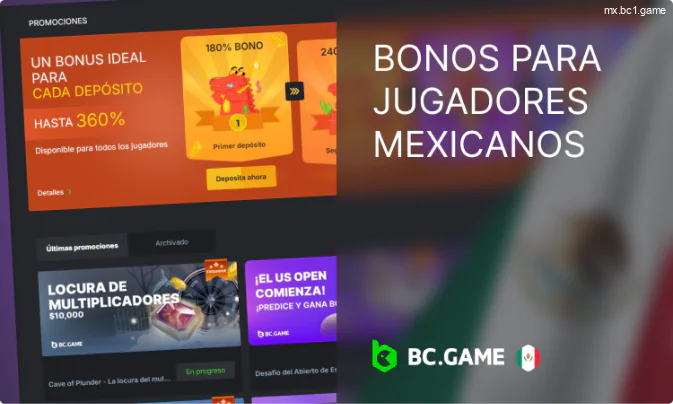 BC.Game Bonos y promociones de juegos en México