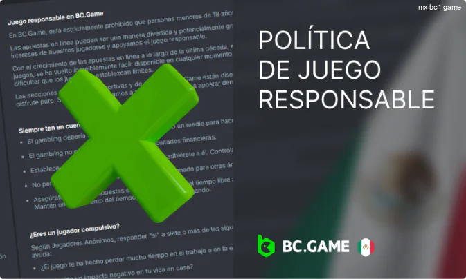 Política de juego responsable de BC Game