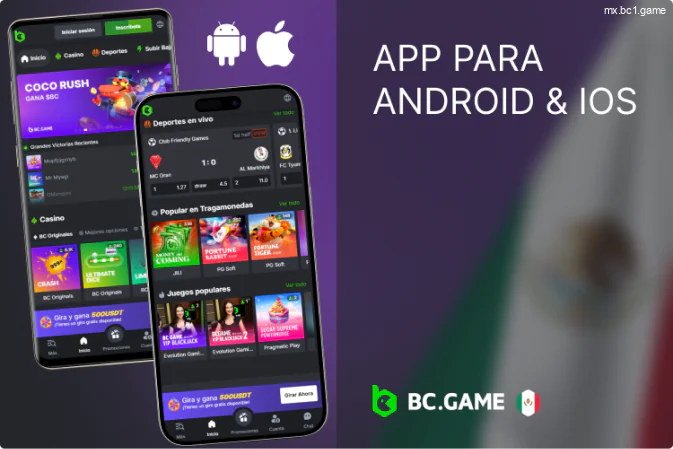 BC.Game App para Android e iOS